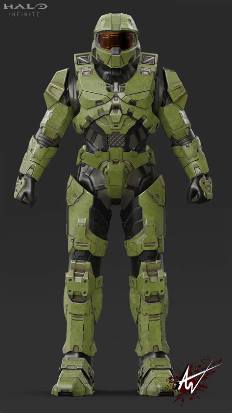 ArtStation - Halo Infinte Master Chief, Abimael Salazar Halo Master ...