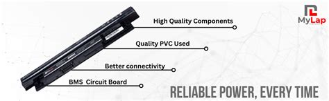 Mylap Laptop Battery Compatible for Dell MR90Y Inspiron Latitude Vostro ...