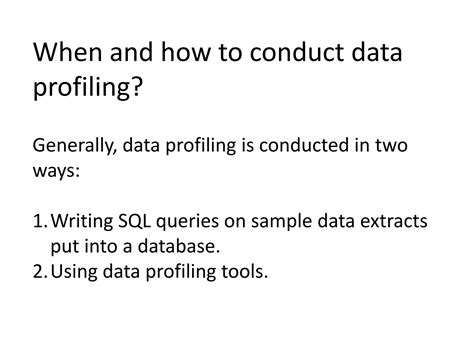 Data profiling Data Quality 的图像结果