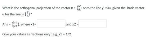 Image result for Orthogonal Projection Example