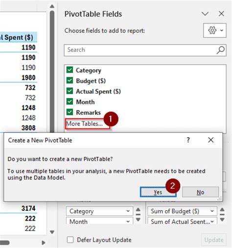 Image result for How to Expand a Pivot Table Using the Data Model