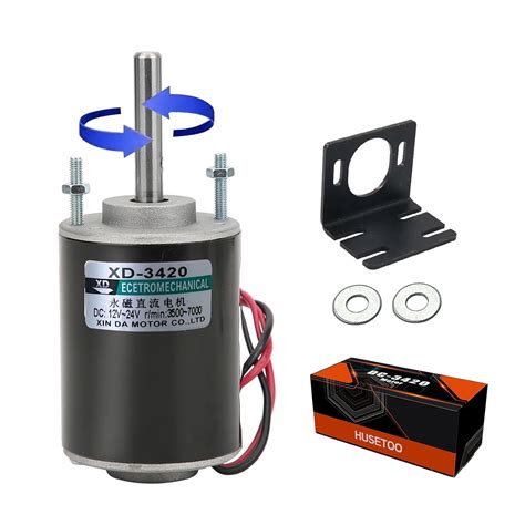 High Torque DC Motor 12 V/24 V Permanent Magnet Motor Mini DC Motor DIY ...