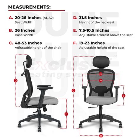 EXCLUSIFF Office Chair | 2 Years Warranty | Ergonomic Chair, Chair for ...