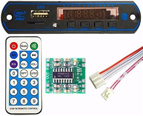 Electronic Spices Wireless Hi-fi Bluetooth MP3 USB FM Player Module ...