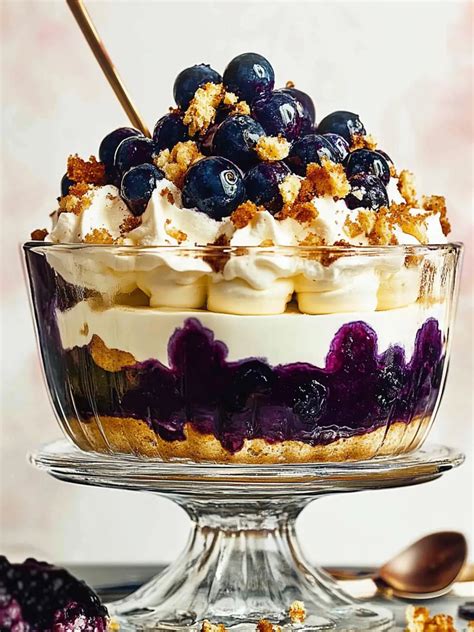 Irresistible Blueberry Tiramisu Trifle That Wows Every Time