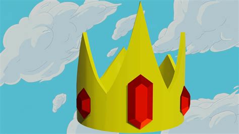 Finn The Ice With Crown