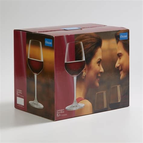 Buy OCEAN Lexington Set of 6 Red Wine Glasses - 315ml from Ocean at ...