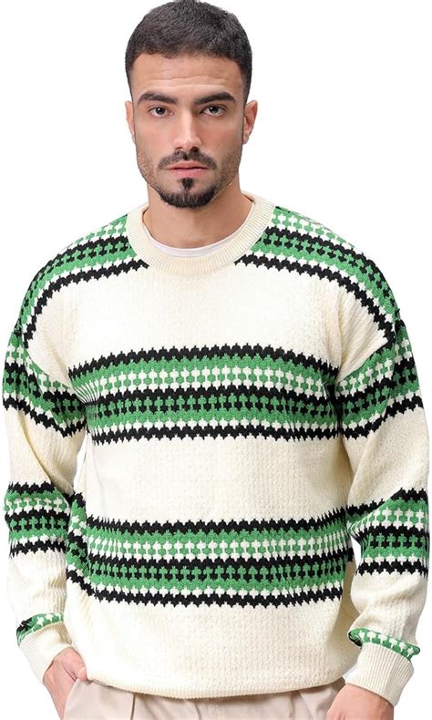 The Indian Garage Co Men Acrylic Modern Sweater - Price History
