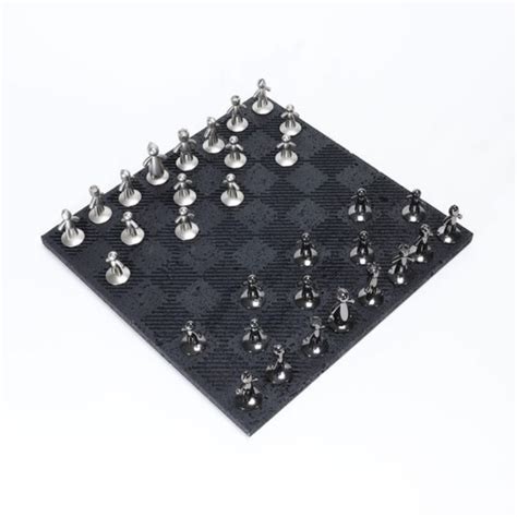 The Onyx Grace Alloy Gemstone Chessboard only on Decure.in