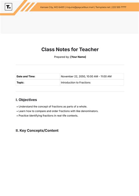 Image result for Template for Lesson Notes