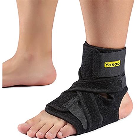 Yosoo Ankle Brace - Breathable Neoprene Adjustable Compression Ankle ...