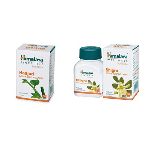 Buy Himalaya Wellness Pure Herbs Hadjod Bone & Joint Wellness - 60 ...