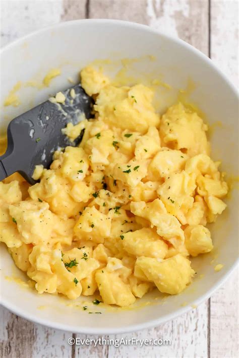 Microwave Scrambled Eggs - Everything Air Fryer and More