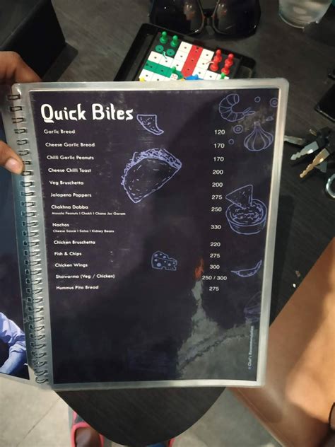 Menu at Daftar Goregaon, Mumbai
