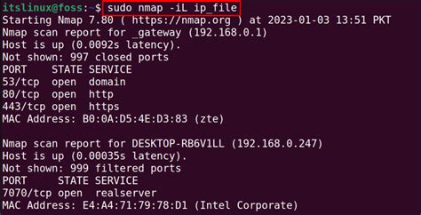 Nmap Scan IP Range 的图像结果