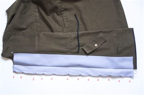 Image result for Jacket Zipper Placket Tutorial