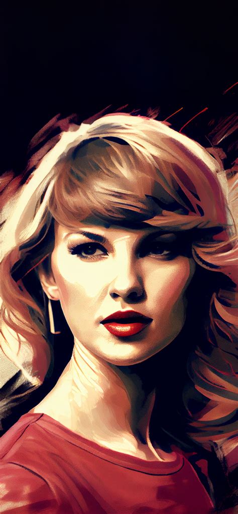 Taylor Swift Art Wallpaper - Taylor Swift Aesthetic Wallpaper iPhone