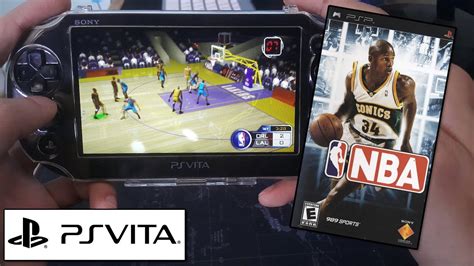 NBA (PSP) | PS Vita Gameplay
