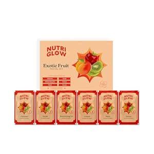 NutriGlow Natural’s Exotic Fruit Facial Kit with Honey, Vitamin E for ...
