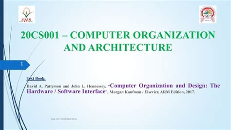 Image result for Computer Organization and Architecture Logo