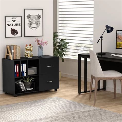 Filing Cabinet : 39.4'' Wide Mobile Lateral File Cabinet – Studio GKW