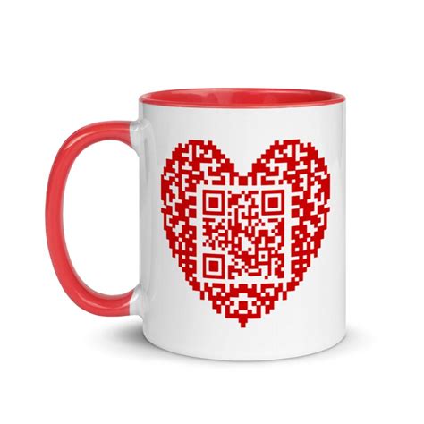 Buy Qr Code Heart Shape Online In India - Etsy India