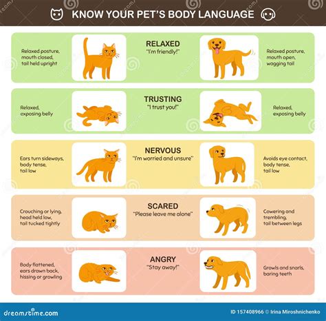 Printable Dog Body Language Chart
