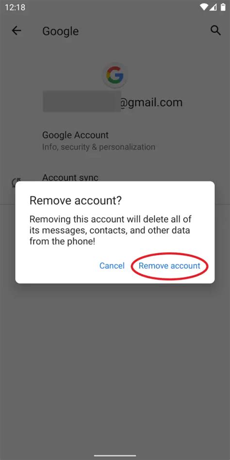 Image result for Remove Account From Google Maps Android