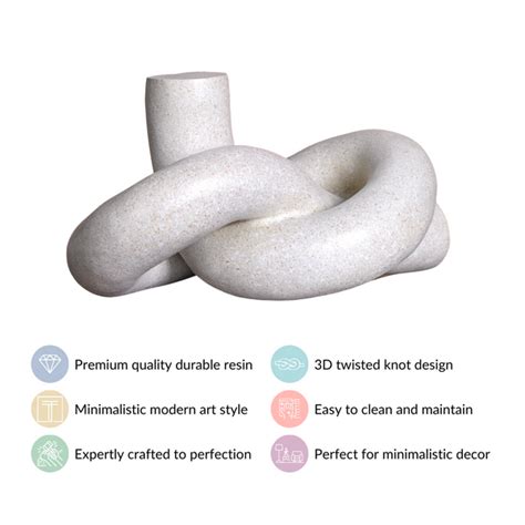 Knot Sculpture Showpiece Online - Premium Decor Object | Nestasia