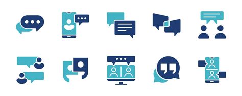 Communication Icon Set 的图像结果