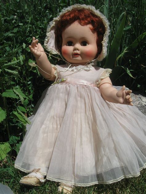Vintage Madame Alexander Baby Doll Original Kathy Cry RARE Red Hair Playpal | eBay | Madame ...
