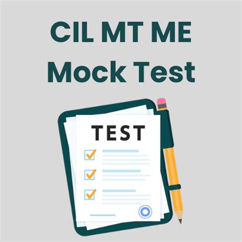 CIL MT ME Mock Test Series 2025