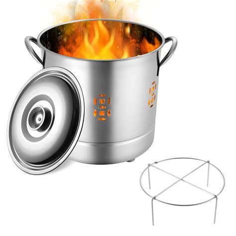 Happyyami Stainless Steel Incinerator Burn Barrel India | Ubuy
