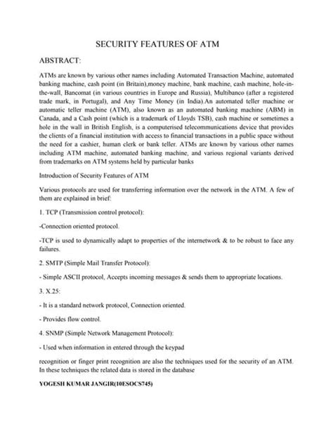 ATM Security Features 的图像结果