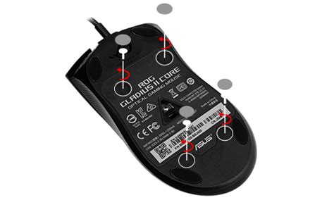 Buy ASUS ROG Gladius II Core 6200 DPI Gaming Mouse