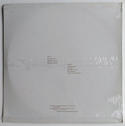 Anonymous ‎– Inside The Shadow - Hippedelic Records