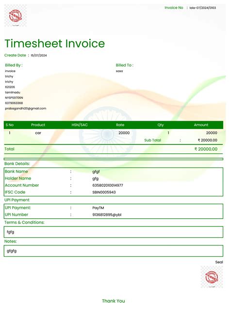 InvoiceFree — Timesheet Invoice Generator,Creator,Maker