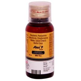 Buy Alex P Syrup online | Uses, Side Effects, Price and substitutes ...