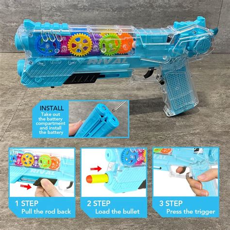 Buy Foam Blaster Soft Bullet Play Gun for 6,7,8,9,10,11,12+ Kids Toys ...