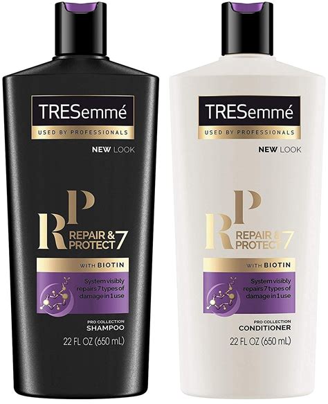 Amazon.com : TRESemme Shampoo and Conditioner Set, Repair & Protect 7 ...