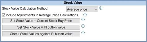 Value OS Stock Example Calculation 的图像结果