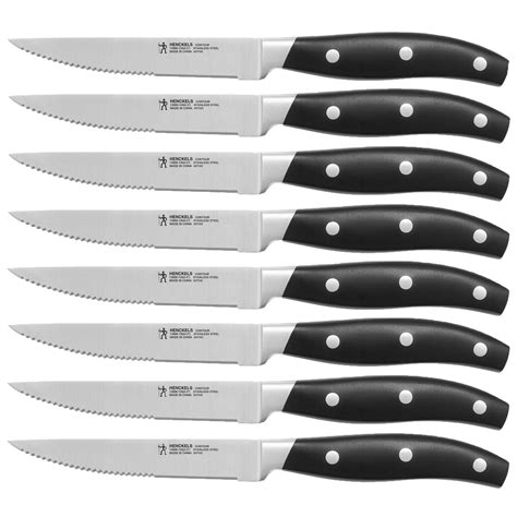 Henckels HENCKELS Forged Contour 8 Piece Steak Knife Set & Reviews ...