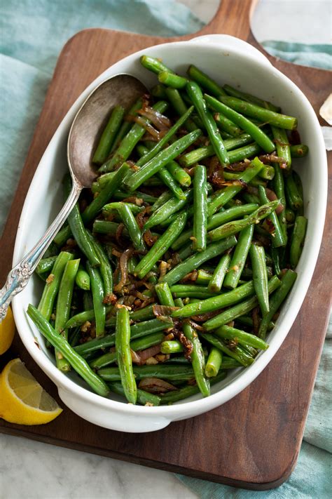 Sauteed Green Beans No Butter at James Marts blog