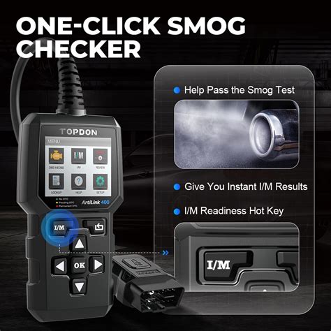 Snapklik.com : TOPDON AL400 OBD2 Scanner, Full OBDII Code Reader, Check ...