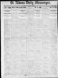 The St. Albans Daily Messenger Archive - Newspapers.com