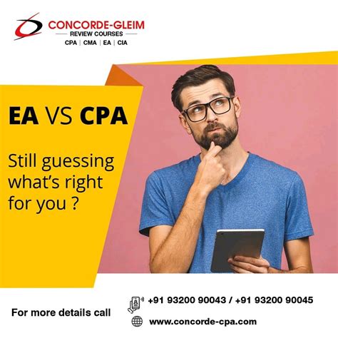 Concorde Academics on LinkedIn: EA VS CPA There are two types of tax ...