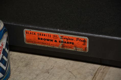 11934-0002.jpg of BROWN AND SHARPE EXTRA PRECISION 12x18 BLACK GRANITE ...