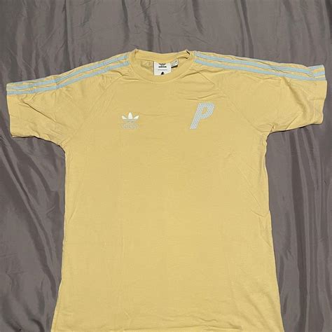 Adidas x palace t shirt Size M Barley worn couple... - Depop