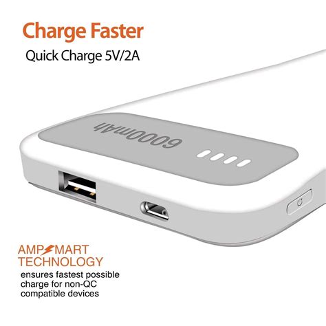 Powerup 6000mah Power Bank Enerpac6000 Duo-usb - Grey – Inspireonline