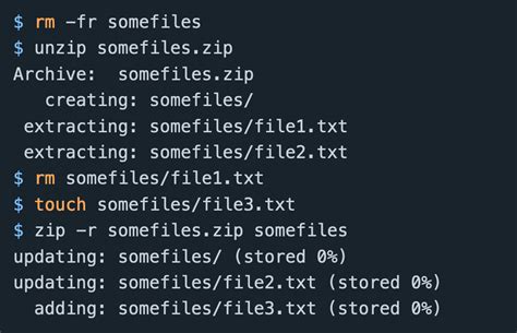 Zipping Files 的图像结果